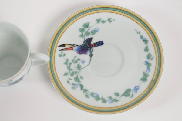 Toucan Table Service Set from Hermès, 1986, Set of 160 for sale at