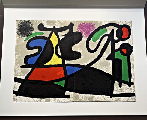 Joan Miro, Composition for Derriére Le Miroir No. 186, 1970
