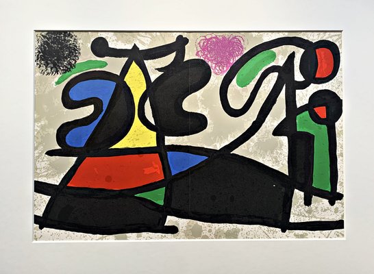Joan Miro, Composition for Derriére Le Miroir No. 186, 1970