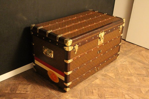 Original Louis Vuitton Monogrammed Steamer Trunk, Fully Complete with All  Pieces