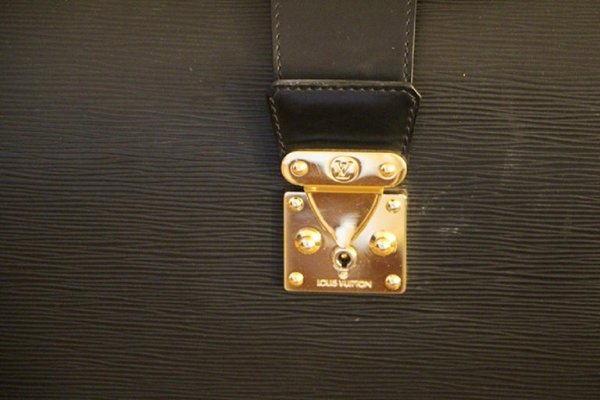 Louis Vuitton briefcase in Monogram canvas for pilot or doctor - Les Puces  de Paris Saint-Ouen