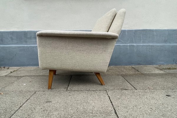 off white armchair