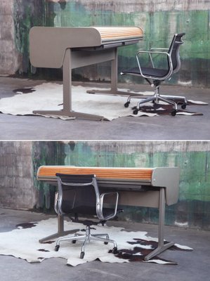 Mid-Century Modern Action Office Desk by George Nelson for Herman