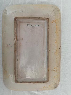 Polychrome Keramik Aufbewahrung von Piccinini, 1960er