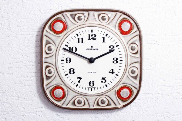 Horloge en Ceramique de Junghans 1960s en vente sur Pamono
