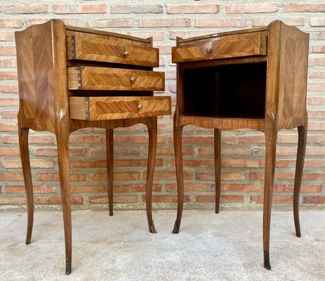 Vintage sales french nightstands