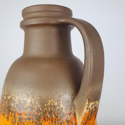 【東ドイツ Strehlaのジャグ】ミッドセンチュリー 417 Mid-Century Model 417-42 Floor Vase from Scheurich, West Germany