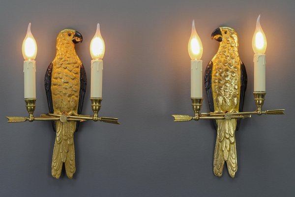 Parrot cheap wall sconce