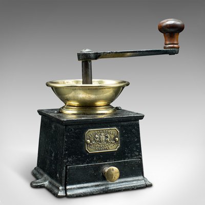 old cast iron coffee grinder