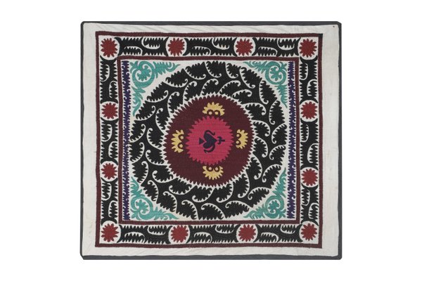 Pink Suzani Tapestry Bukhara for sale at Pamono