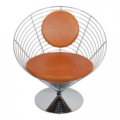 Verner panton wire cone cheap chair
