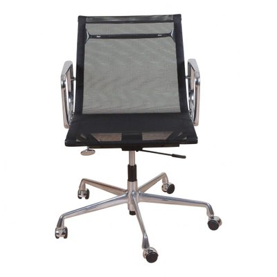 Black Mesh EA 117 Office Chair by Charles Eames for Vitra for sale