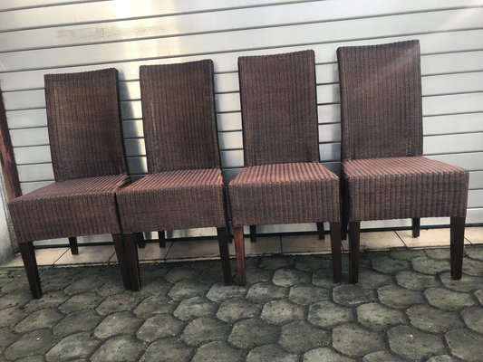 Pier one wicker dining chairs deals