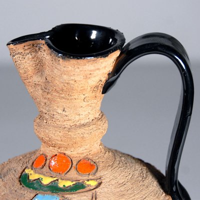 Mid-Century Italian Ceramic Vase by Brothers Fiancullacci for