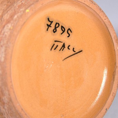 Mid-Century Italian Ceramic Vase by Brothers Fiancullacci for