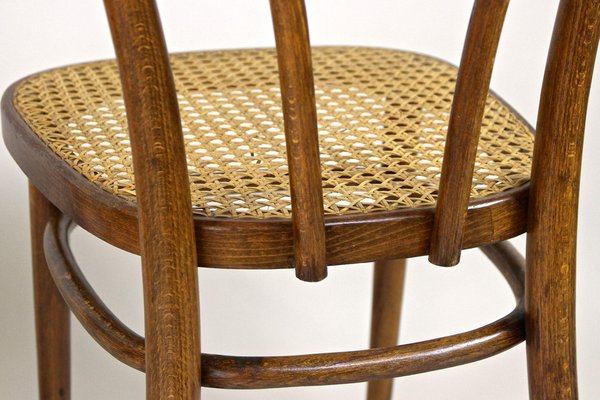 Set of Art Nouveau Bentwood Chairs No. 14, Austria, 1890s for sale