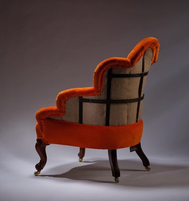 Orange scallop chair hot sale