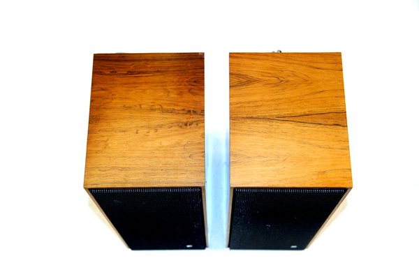 Loud Speakers in Rosewood from Bang & Olufsen, Denmark, 1960s, Set
