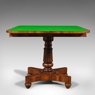 家具 Antique Folding table 175 Antique William IV English Fold-Over Card Table, 1835 for sale at