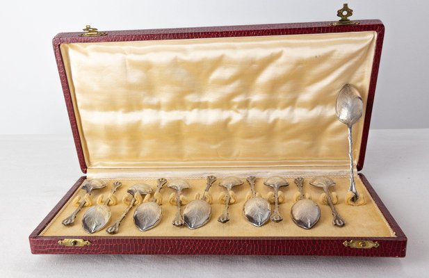 Antique coffee spoons best sale