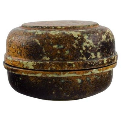 ハンスヘッドバーグ？HANSHEDBERG. Jar with lid Glazed Ceramics Lidded Jar from Hans Hedberg, 1980s for sale at Pamono