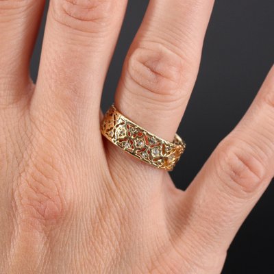 Anillo antiguo de oro deals