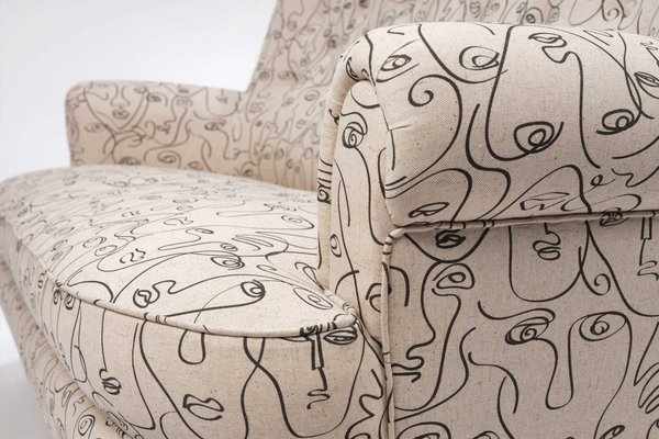 The Picasso Sofa by Carl Malmsten 1970s for sale at Pamono