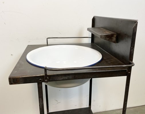 Vintage Industrial Hospital Wash Basin 1960s for sale at Pamono