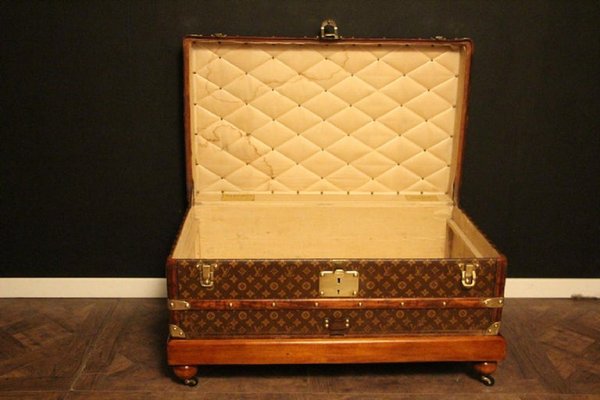 steamer antique vintage louis vuitton trunk