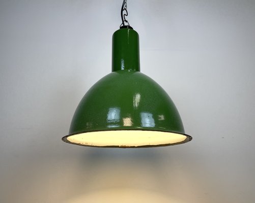 Vintage green pendant lights deals
