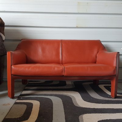 CAB 415 Sofa by Mario Bellini for Cassina, 1983 for sale at CAB 415 Sofa by Mario Bellini for Cassina, 1983 for sale at