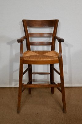 Antique oak high chair deals