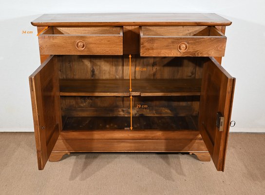 Narrow Buffet in Chestnut Late 19th Century for sale at Pamono