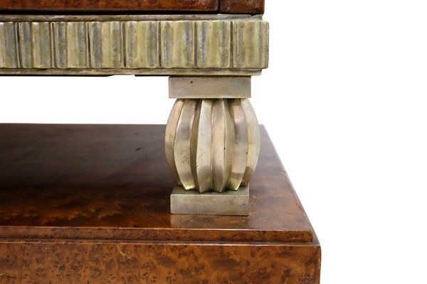 Pair of Mahogany Pedestals Attributed to Christian Krass Pair of Mahogany Pedestals Attributed to Christian Krass