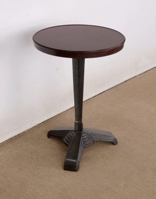 Art Deco Gueridon Table in Bakelite and Cast Iron by Louis Vuitton for REX  Paris, 1930 for sale at Pamono