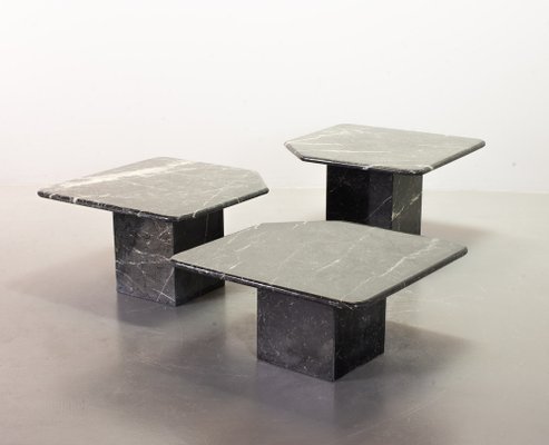 Oblique marble coffee table deals