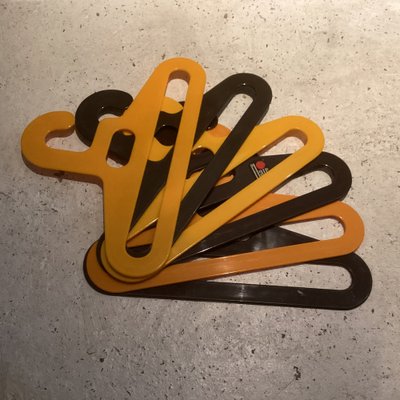 Pop Art Coat Hangers in the style of Ingo Maurer, Set of 6 for