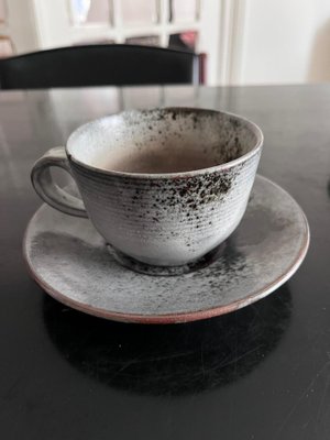 Chantal Tea Service and Thierry Robert, 1970s, Set of 8 for sale at Pamono