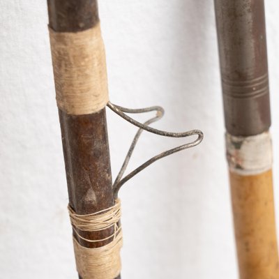 Antique Fishing Rods and Parts, 1890s, Set of 7 for sale at Pamono