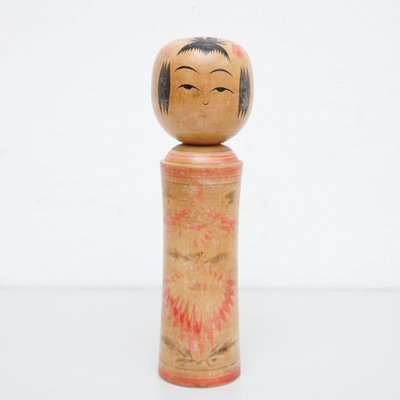 Vintage Kokeshi Dolls 1930s Set of 2