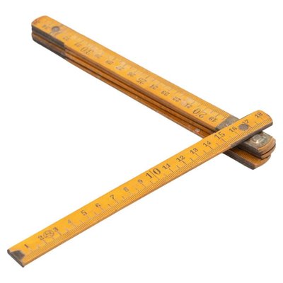 Vintage Wooden Measuring Stick 1950s for sale at Pamono
