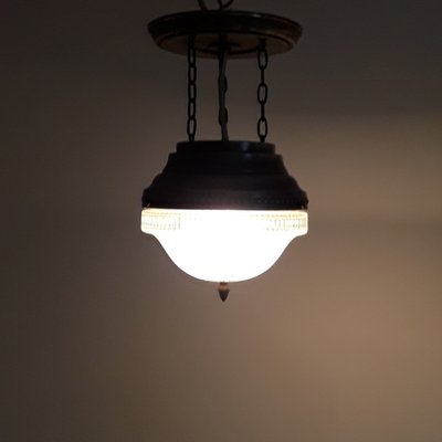 Black hurricane ceiling light deals