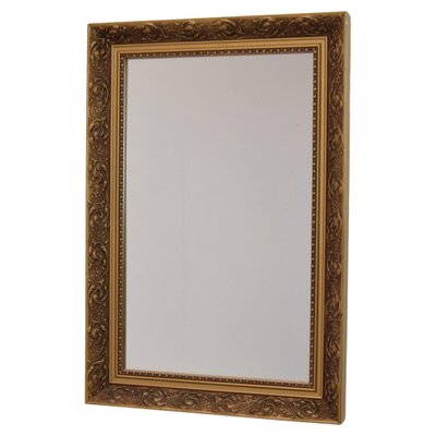 【交渉中】額装vintageミラー/GOLD Mid-Century Gold Frame Mirror, 1960s for sale at Pamono