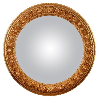 Großer Italienischer Convex Spiegel bei Pamono kaufen