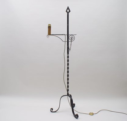Wrought studio floor lamp best sale