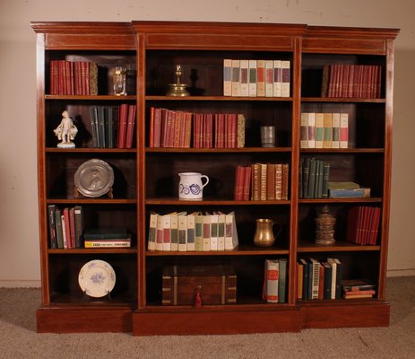 Mahogany bookshelves cheap for sale