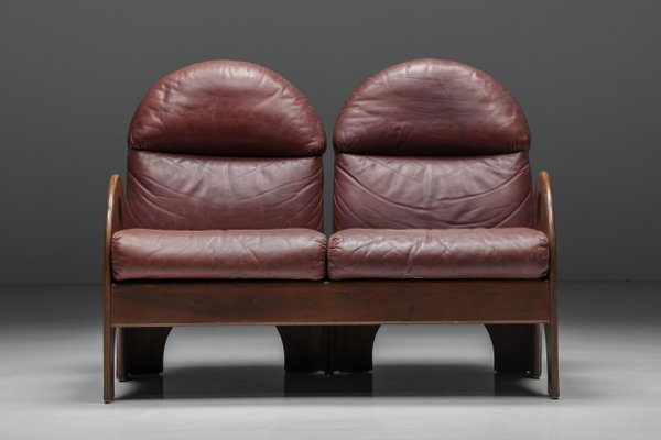 Leather love chair clearance