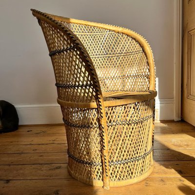 Cane bucket chair deals