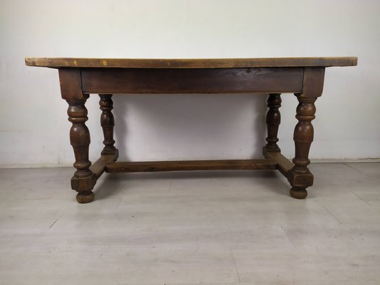 Oak Farm Table 1950s