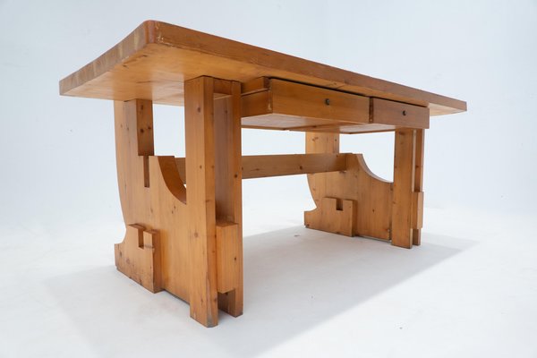 Desk 2024 pine wood